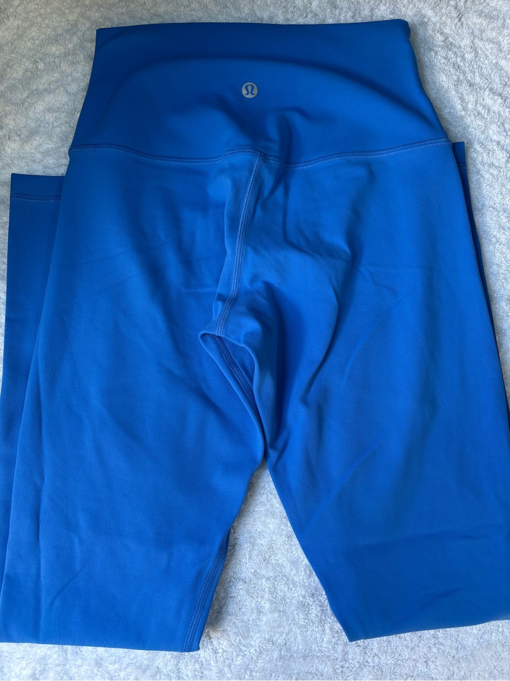 lululemon blue high-rise active leggings